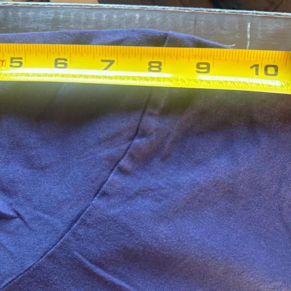Polo Ralph Lauren T-Shirt Mens XL Navy Blue V-Neck Short Sleeve Pony Logo Tee